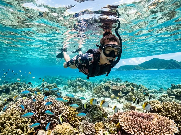 慶良間浮潛 半日