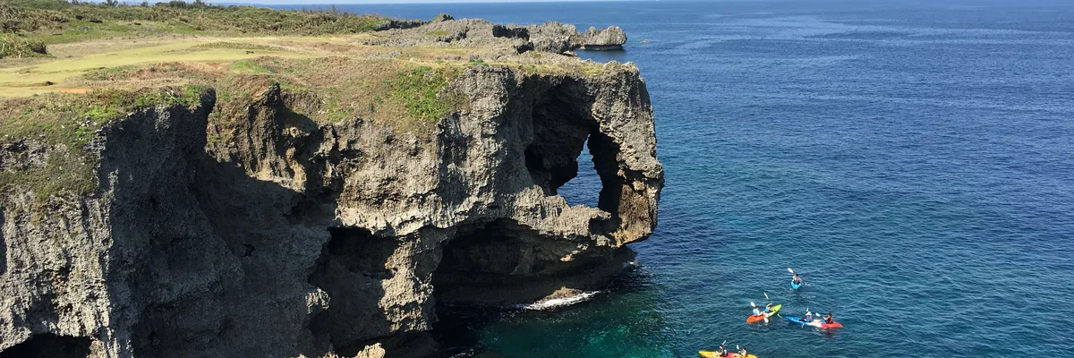 沖繩 恩納的海岸